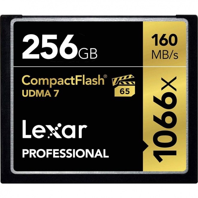 Lexar Professional UDMA 7 1066x CompactFlash Card 256GB